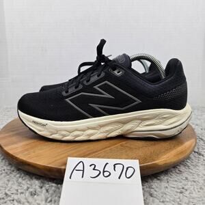 New Balance Womens 9B Fresh Foam 860v14 Black White Daily Gym Road Running Shoe